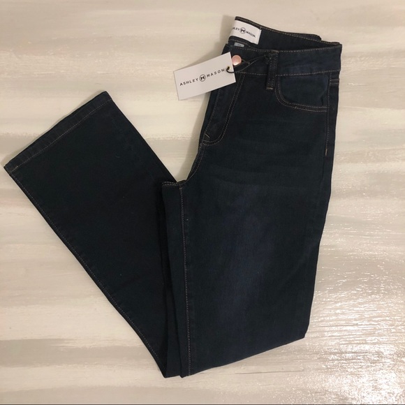 Ashley Mason Dark Wash Jeans 5 NWT - Picture 2 of 7